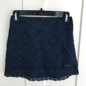 Hollister lace skirt